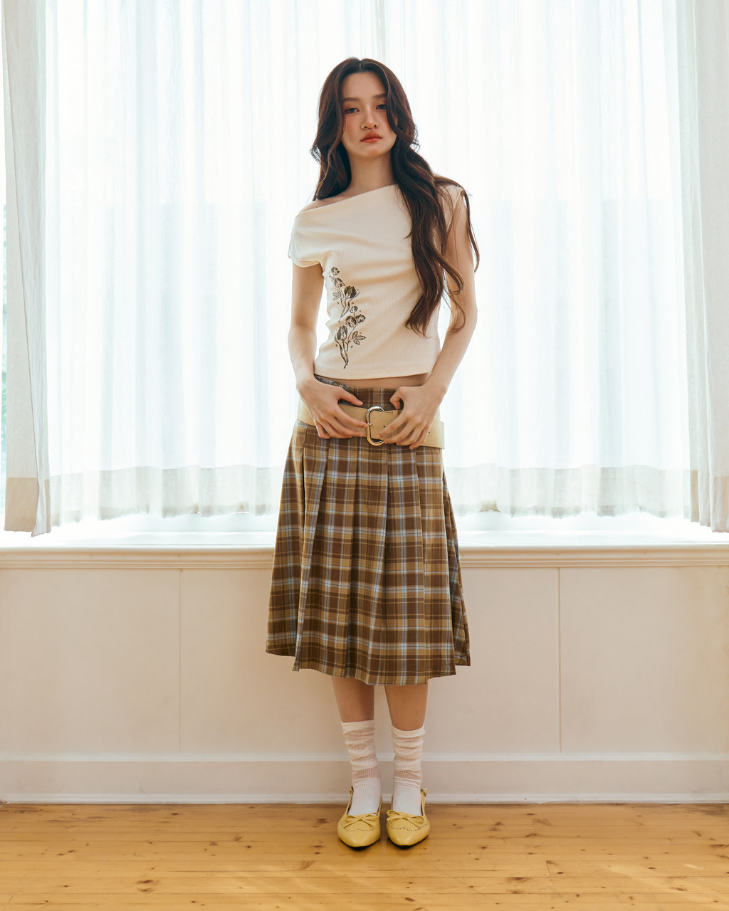 Eloise Boatneck Top (Butter)