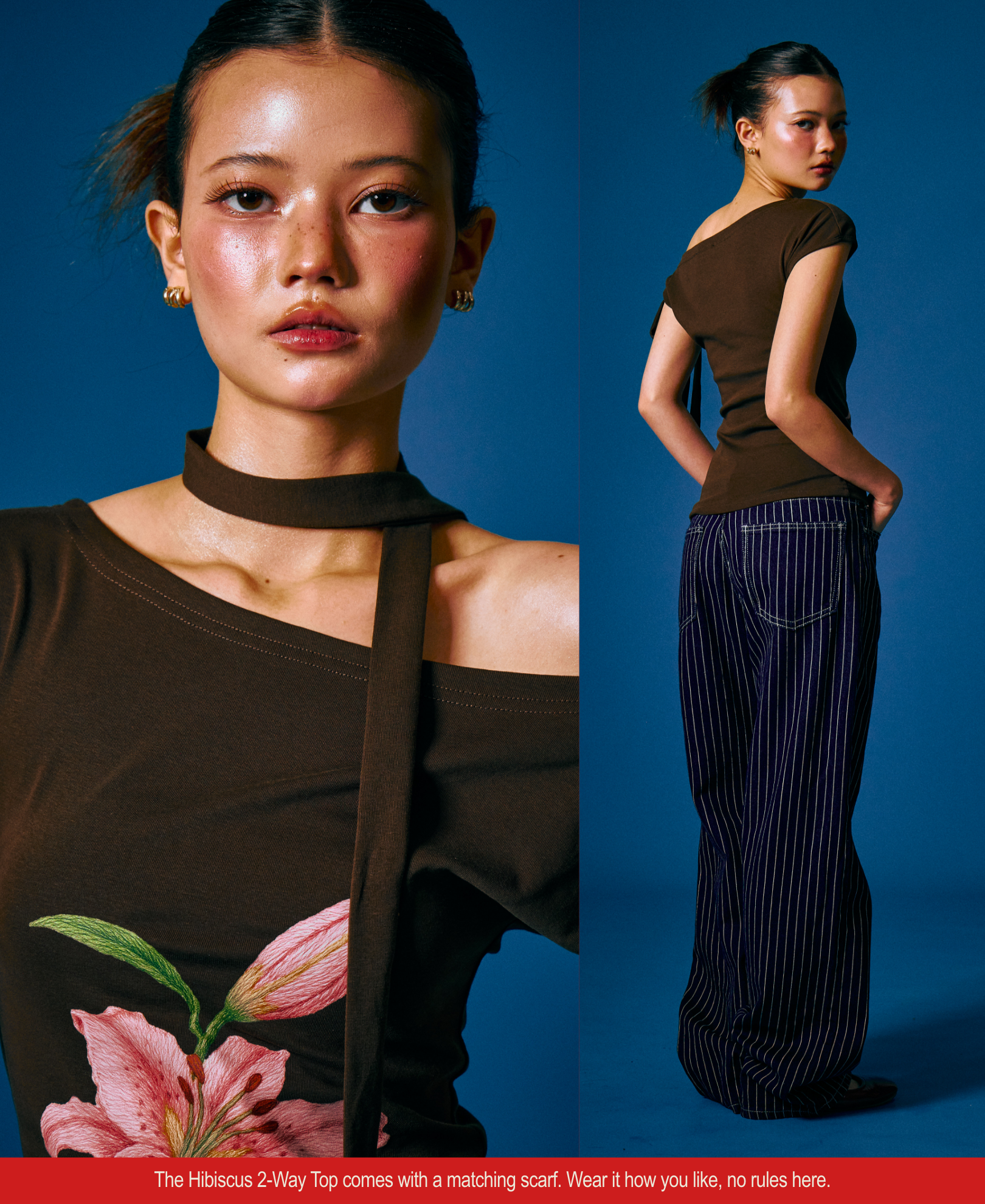 [Backorder] Hibiscus 2-Way Top