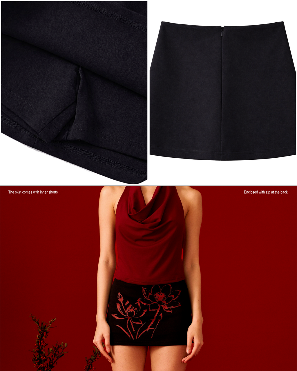 Lotus Mini Skort