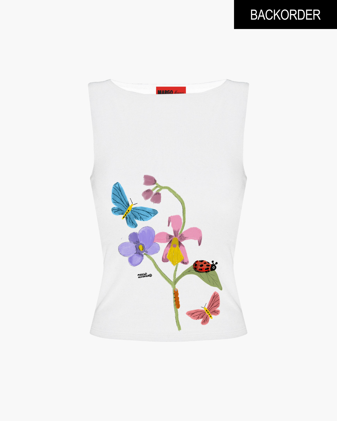 "I'm Blooming" Boatneck Tank (Backorder)