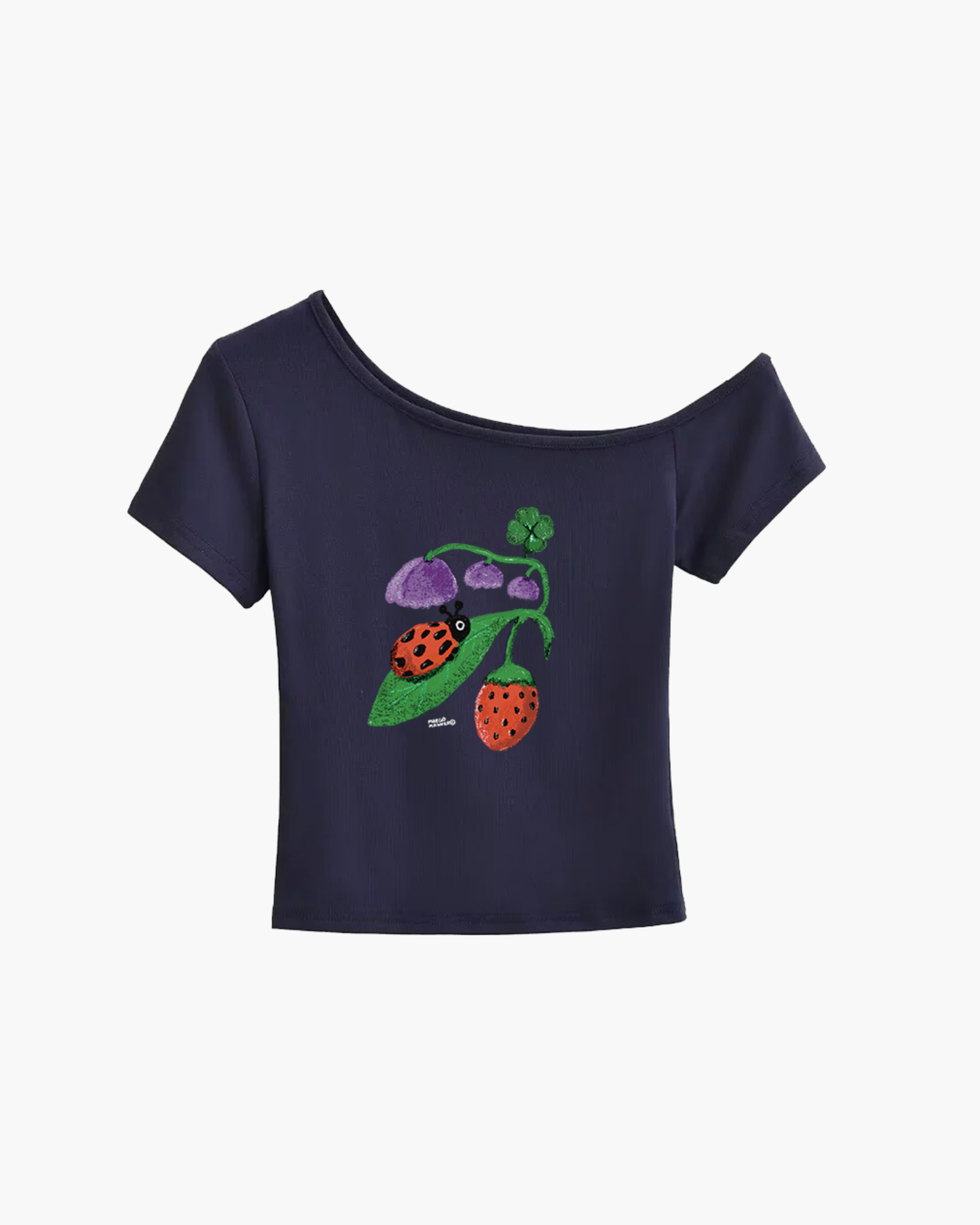 "Lucky Me" Off-Shoulder Top