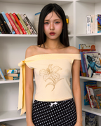 [ETA: END AUG] Irina Tie-Shoulder Top (Backorder)